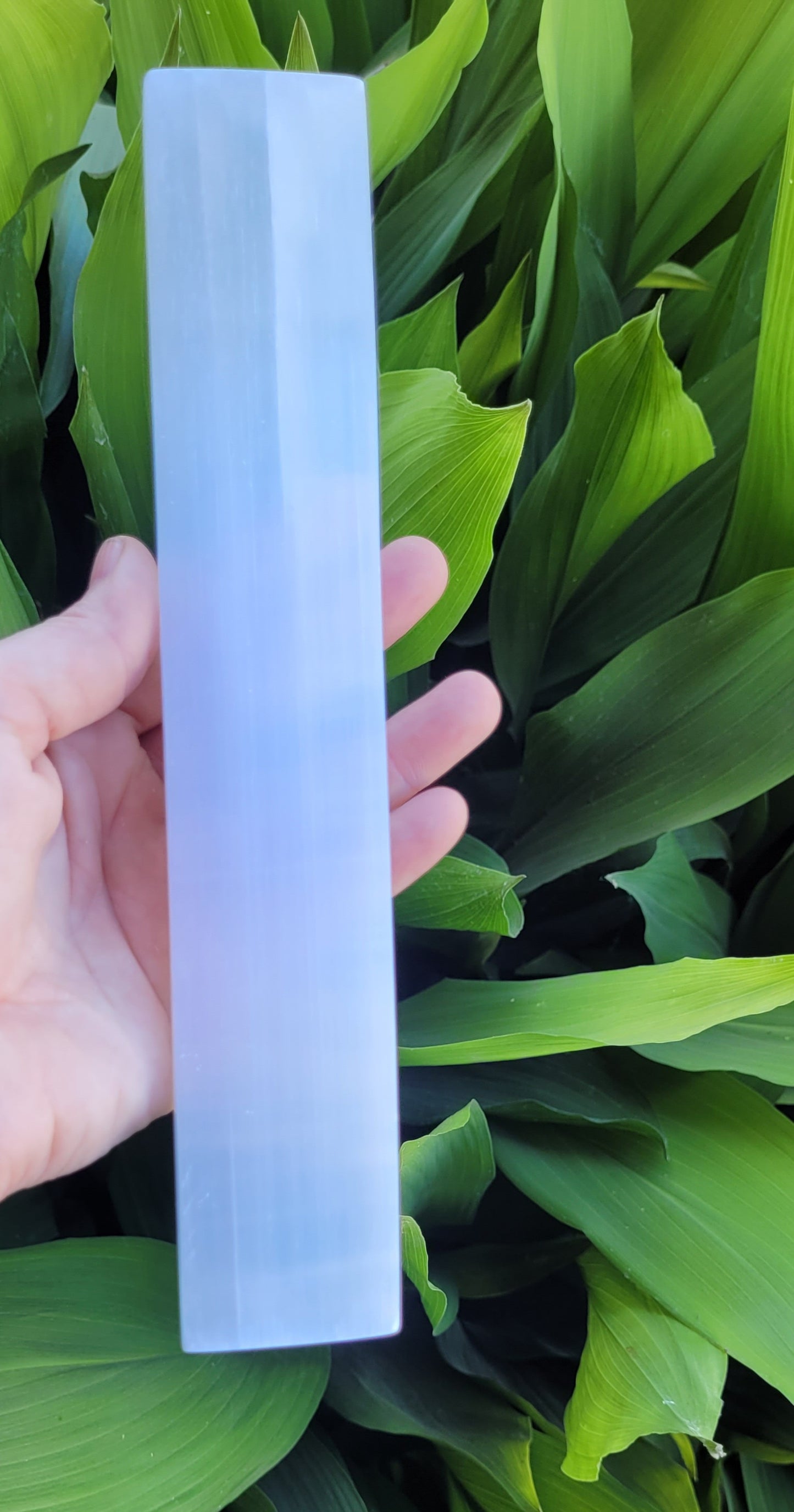 Selenite Charging Slab