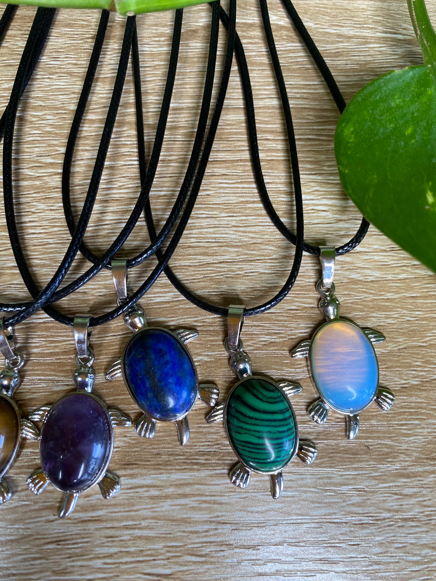 Turtle Crystal Necklaces