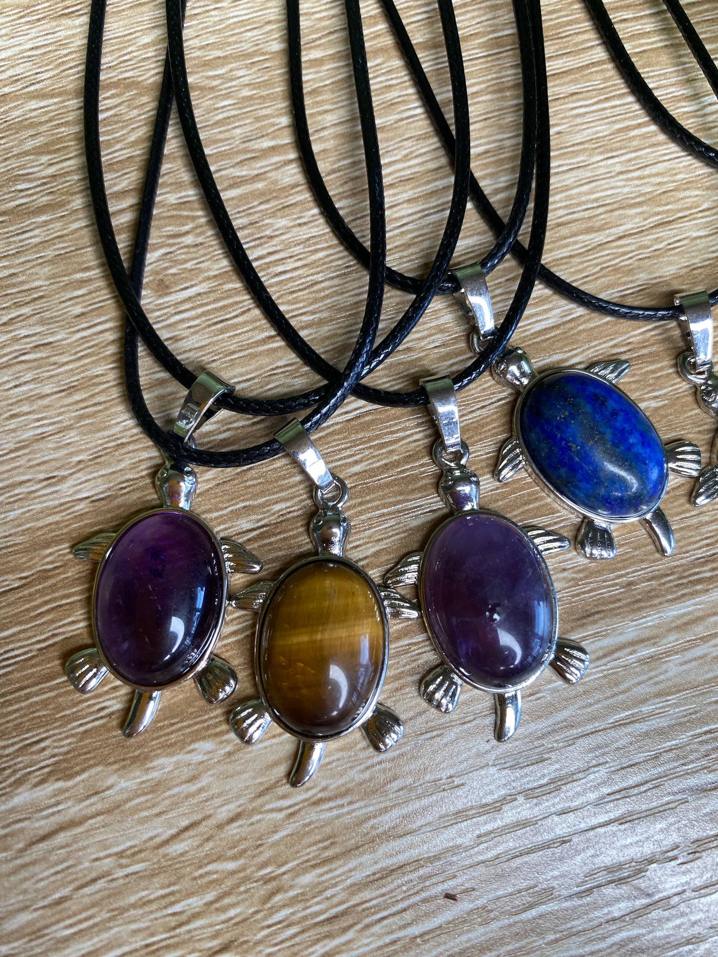 Turtle Crystal Necklaces