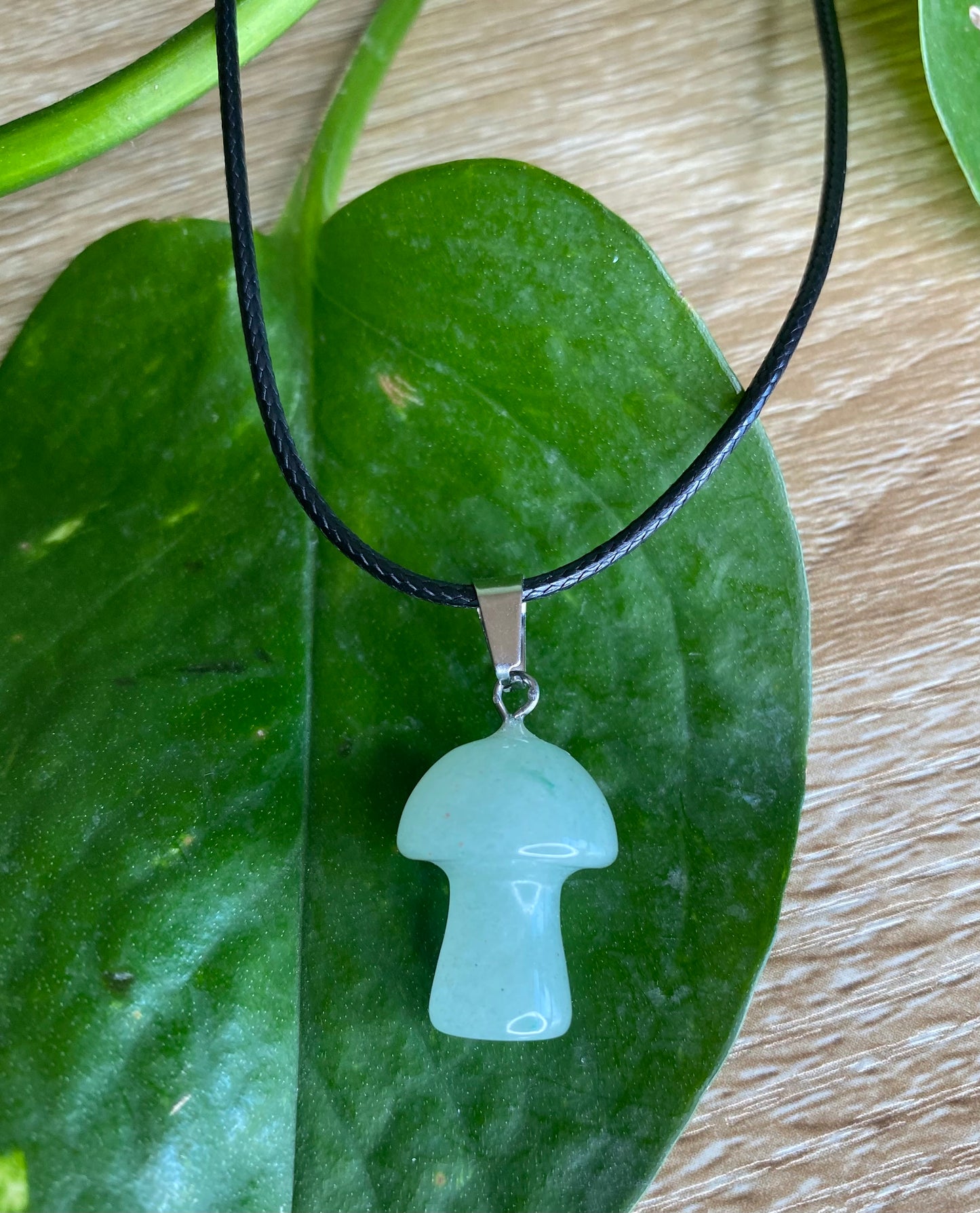Mushroom Crystal Necklaces