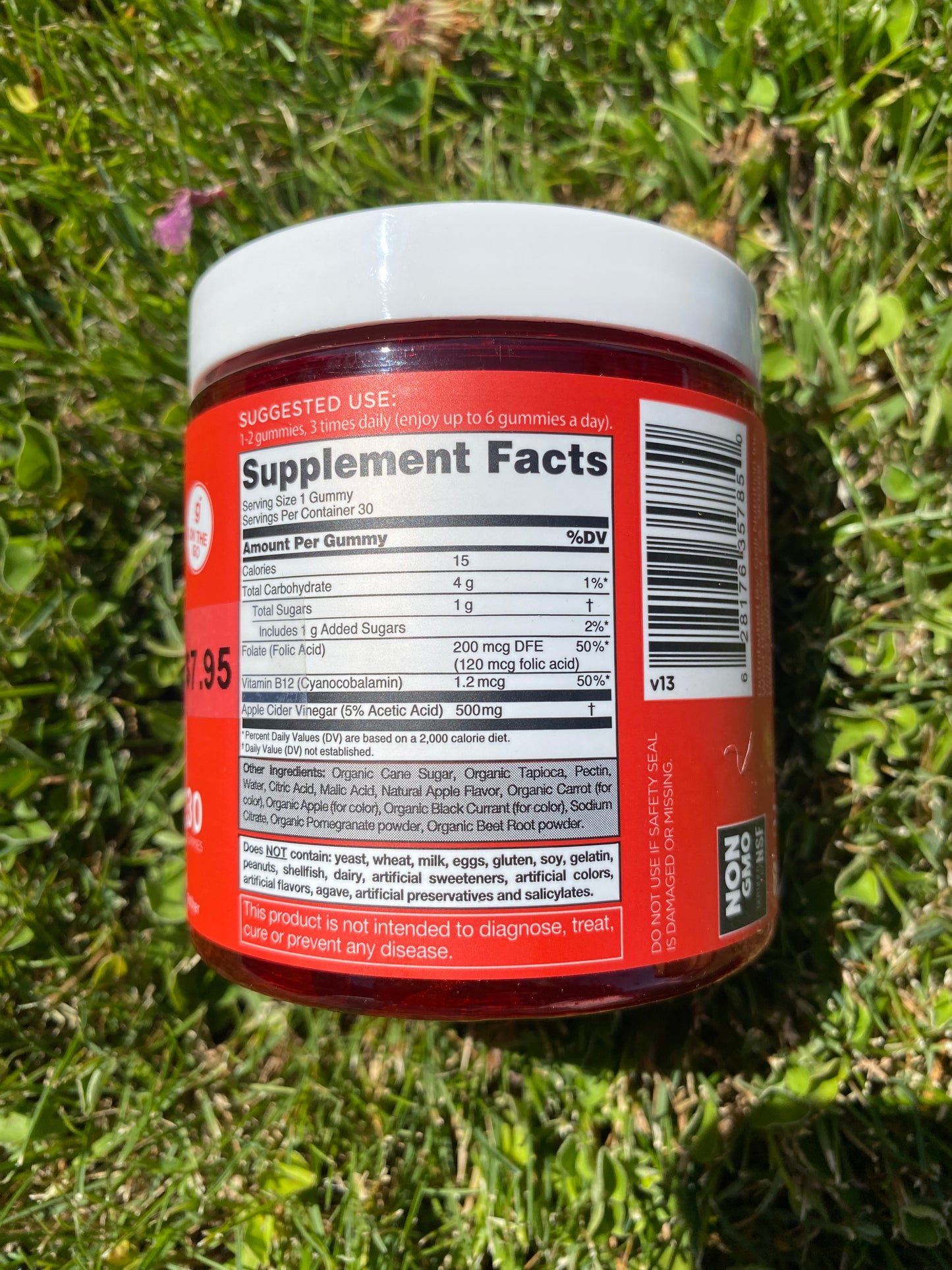 Apple Cider Vinegar Goli Nutrition