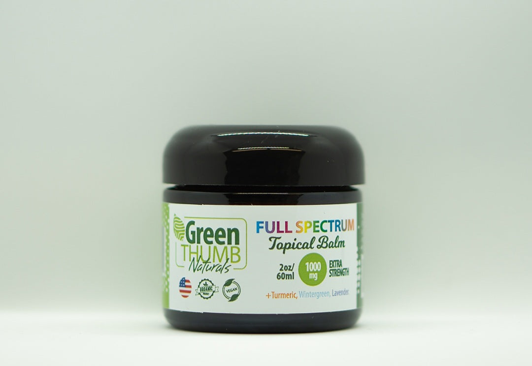 Greenthumb Naturals 1000mg Full Spectrum Topical Balm