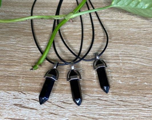 Black Obsidian Necklace